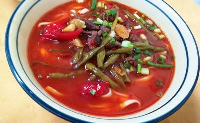 正宗麵食技術榴莲影视下载污中心,雞雜麵榴莲影视下载污雞雜與泡椒的搭配